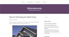 Desktop Screenshot of miliondemorts.com